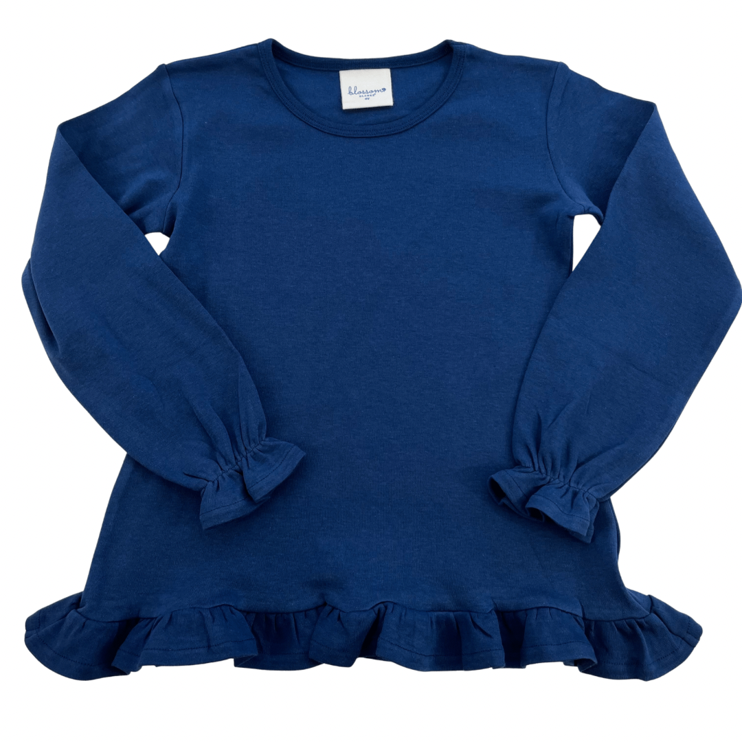 Girls Long Sleeve Ruffle