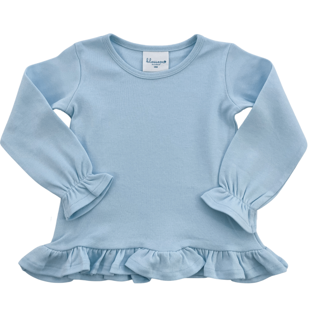 Girls Long Sleeve Ruffle