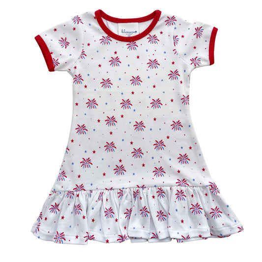 SS A-Line Dress - Little Firecracker