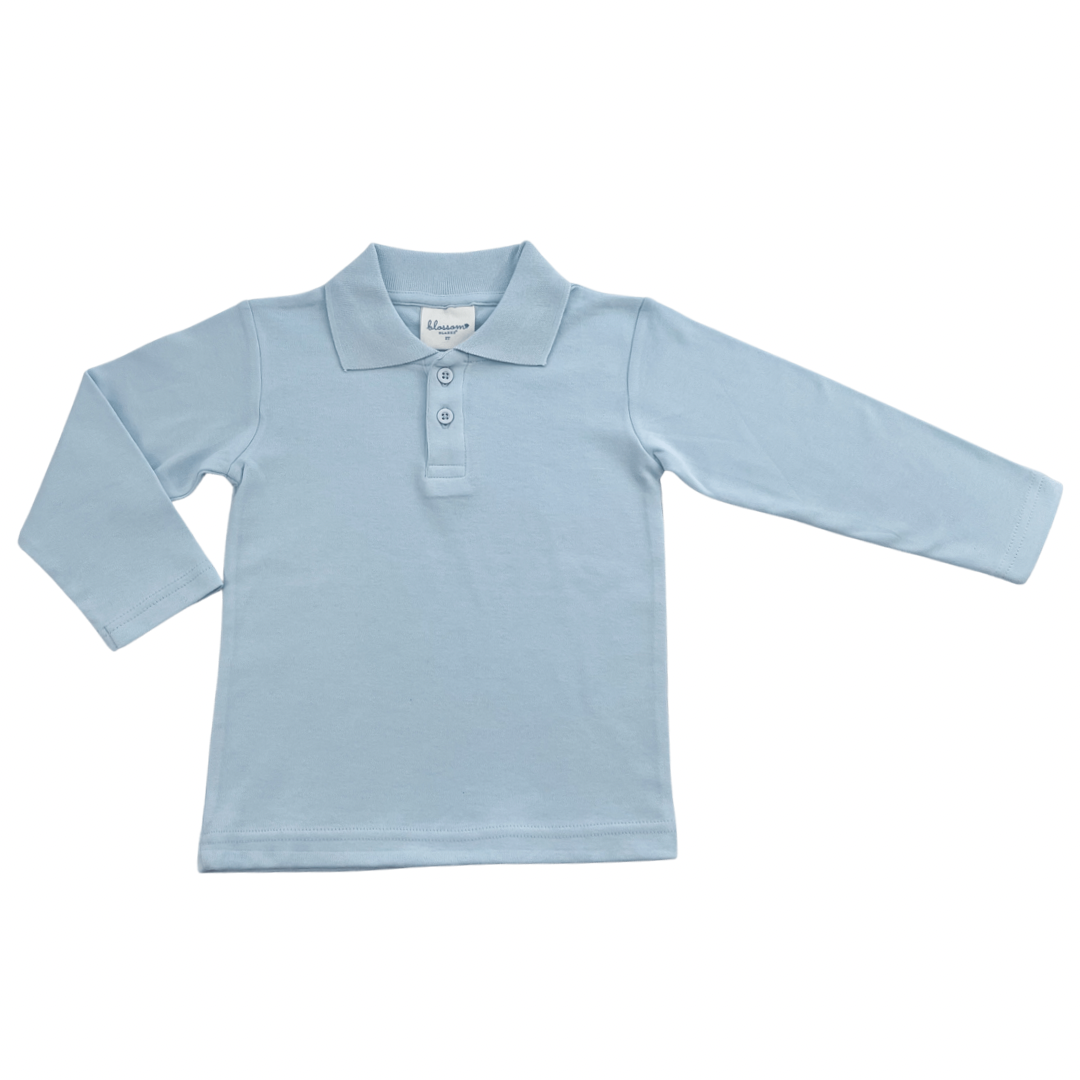 Boys Long Sleeve Polo