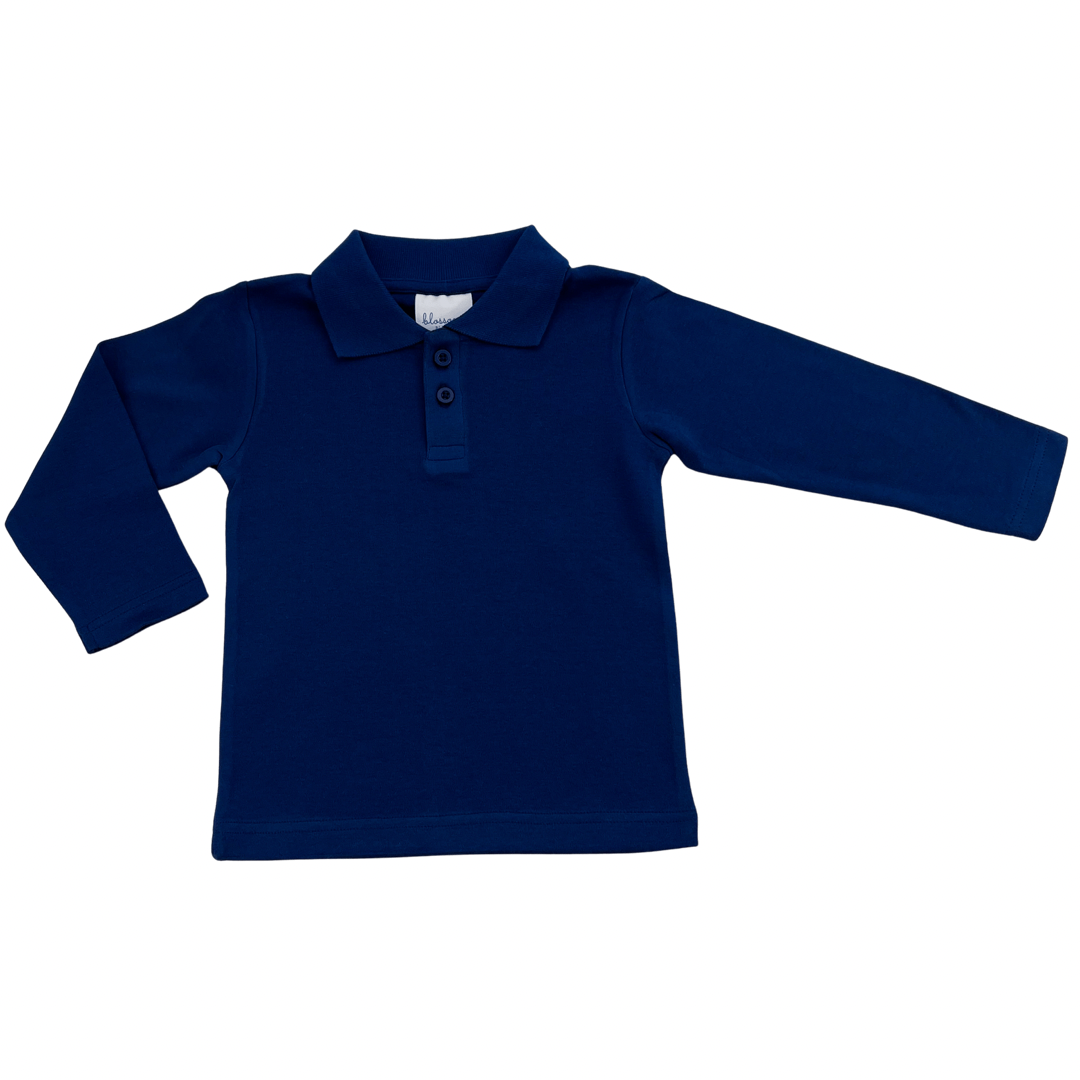 Boys Long Sleeve Polo