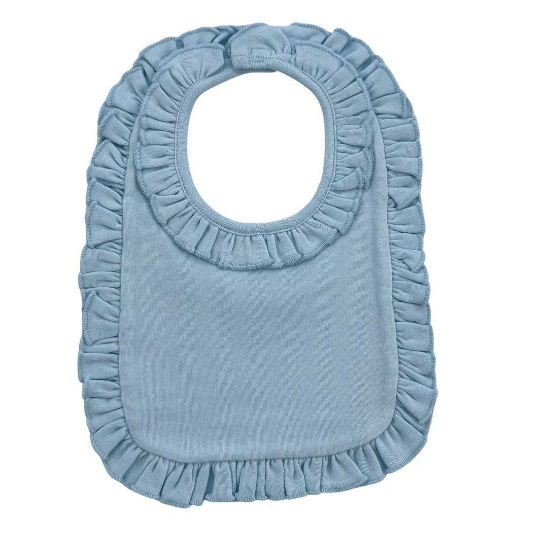 Double Ruffle Bib