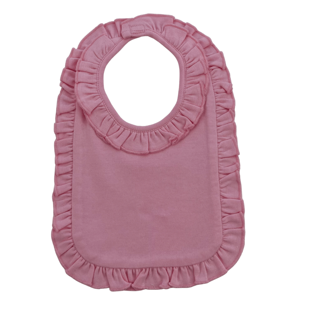 Double Ruffle Bib