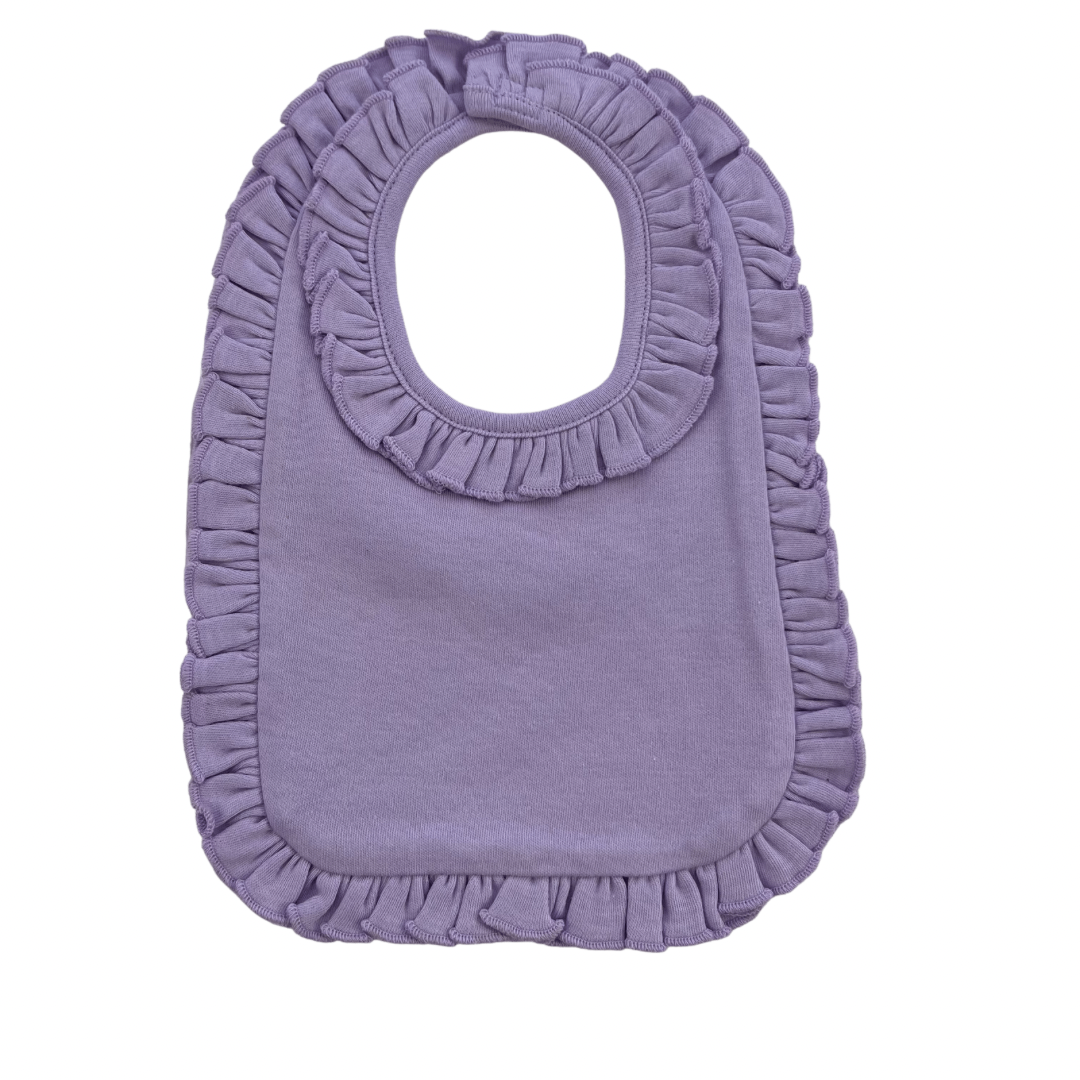 Double Ruffle Bib