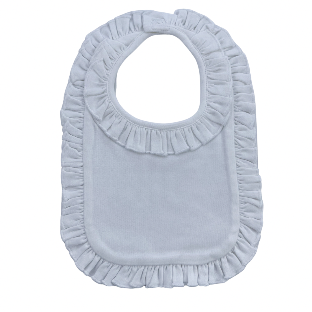 Double Ruffle Bib