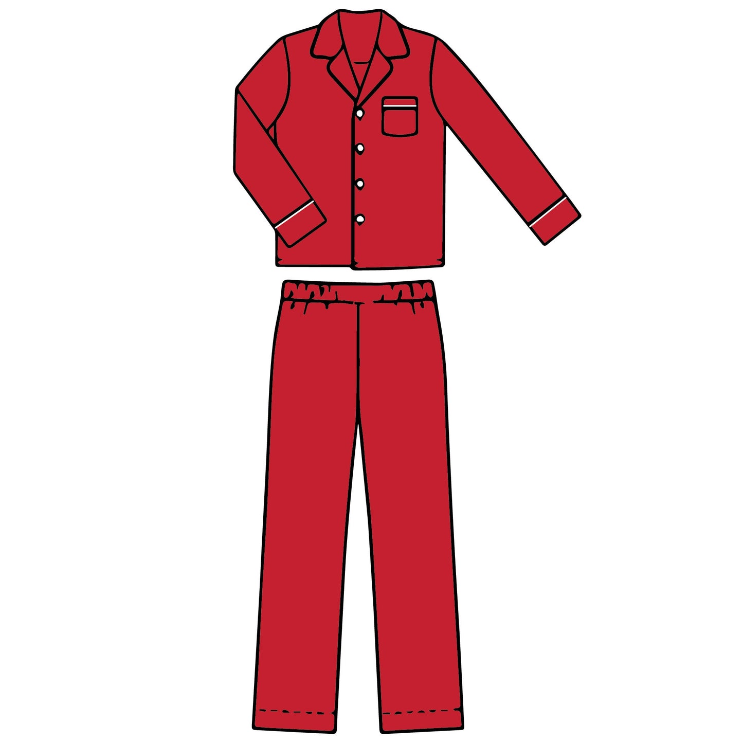 Christmas Red - Adult Set