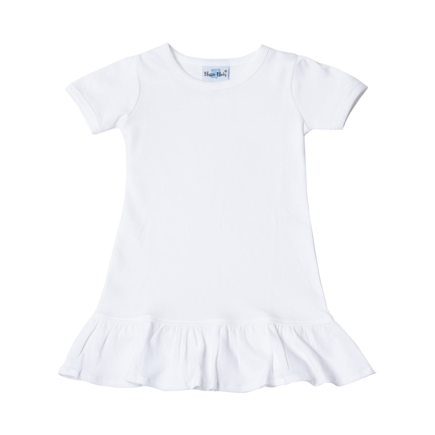 A-Line Short Sleeve Dress