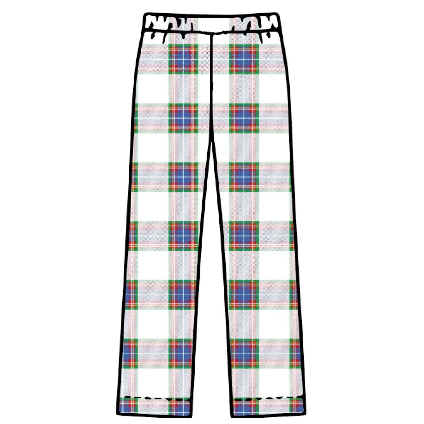 Plaid - Adult Pajama Bottoms