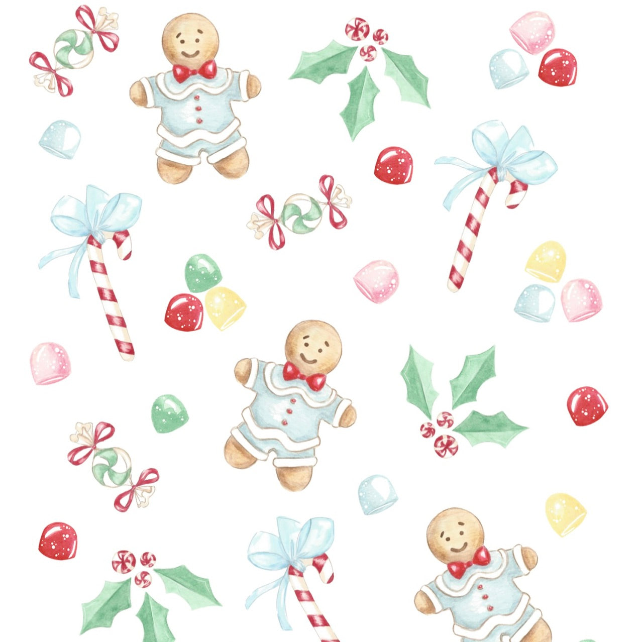 Gingerbread Boy - Adult Pajama Bottoms