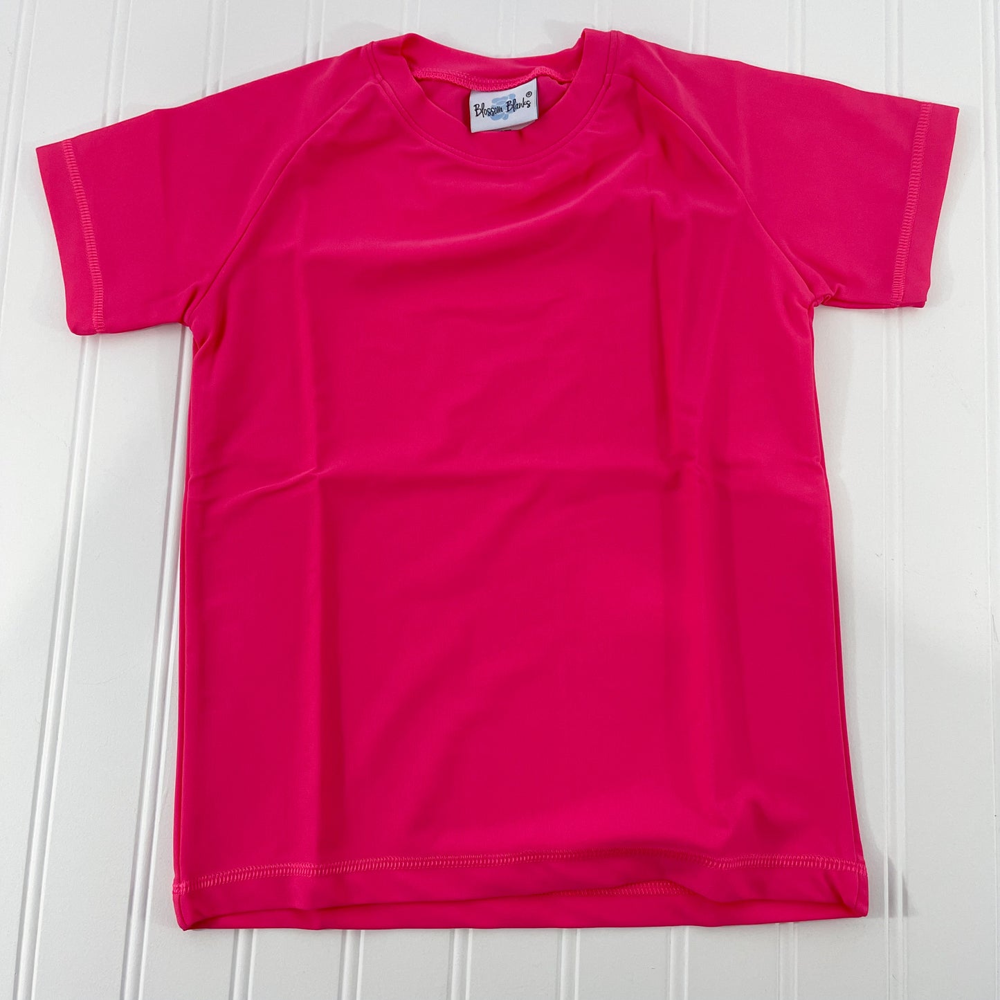 Hot Pink Rash Guard Swim Top