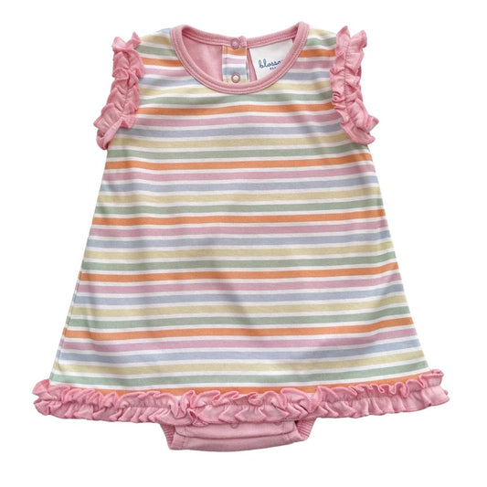 Girly Bubble - Multi Stripe Pink