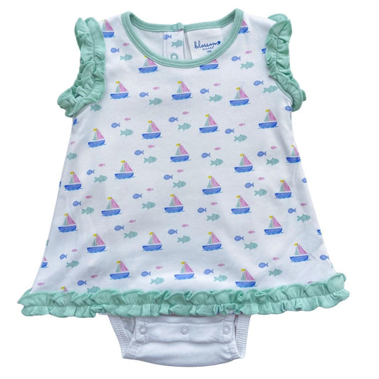 Girly Bubble - Sailing Fish Tails Pastel