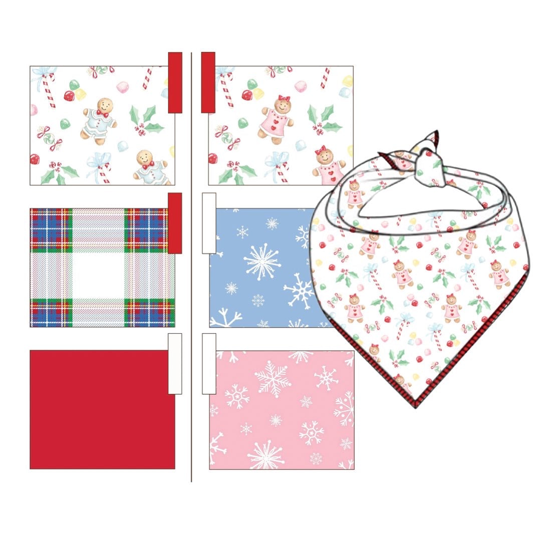 Blue Plaid - Dog Bandana