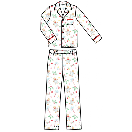 Gingerbread Boy - Adult Pajama Set