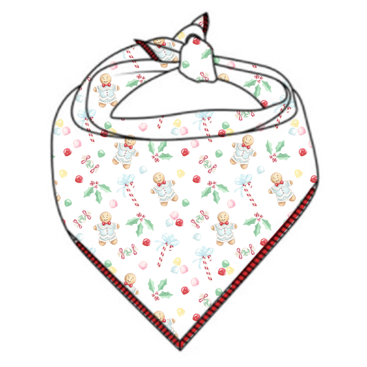 Gingerbread Boy - Dog Bandana
