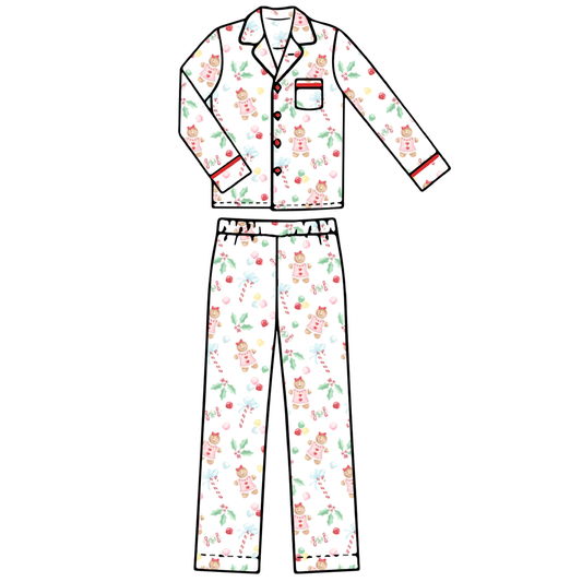 Gingerbread Girl - Adult Pajama Set