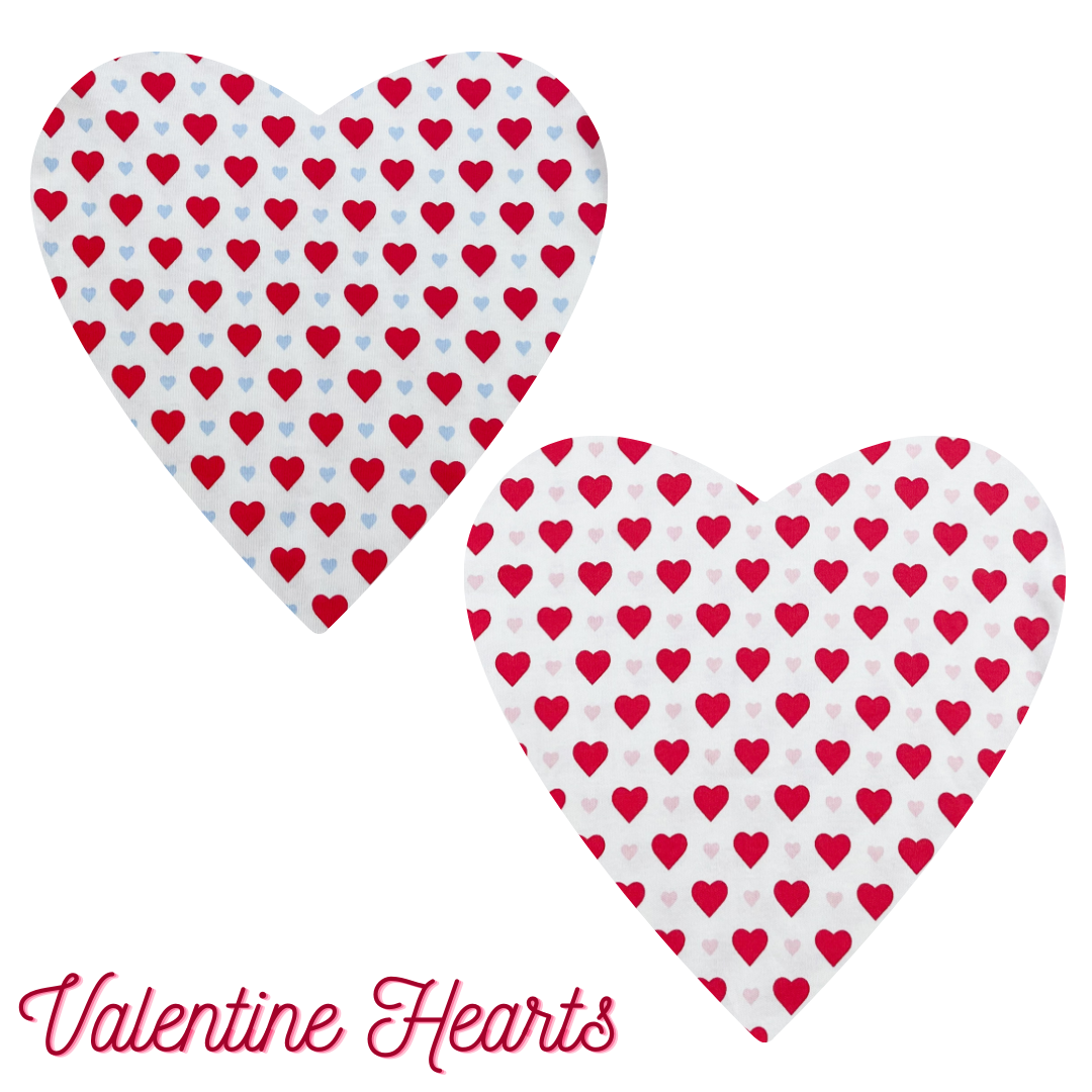 Valentine Hearts - Long Sleeve A-Line Dress
