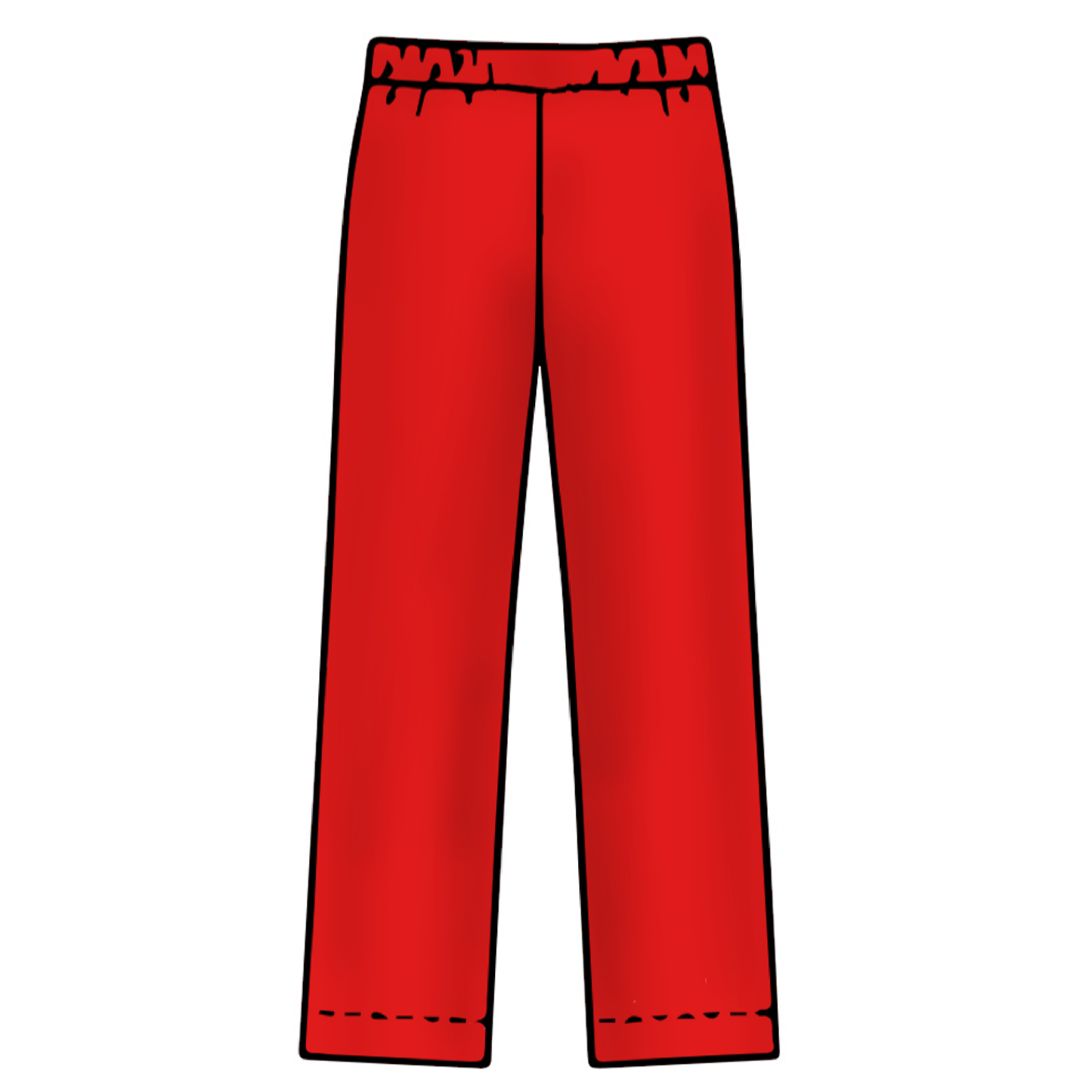 Christmas Red - Adult Bottoms
