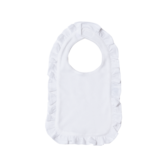 Single Ruffle Baby Bib