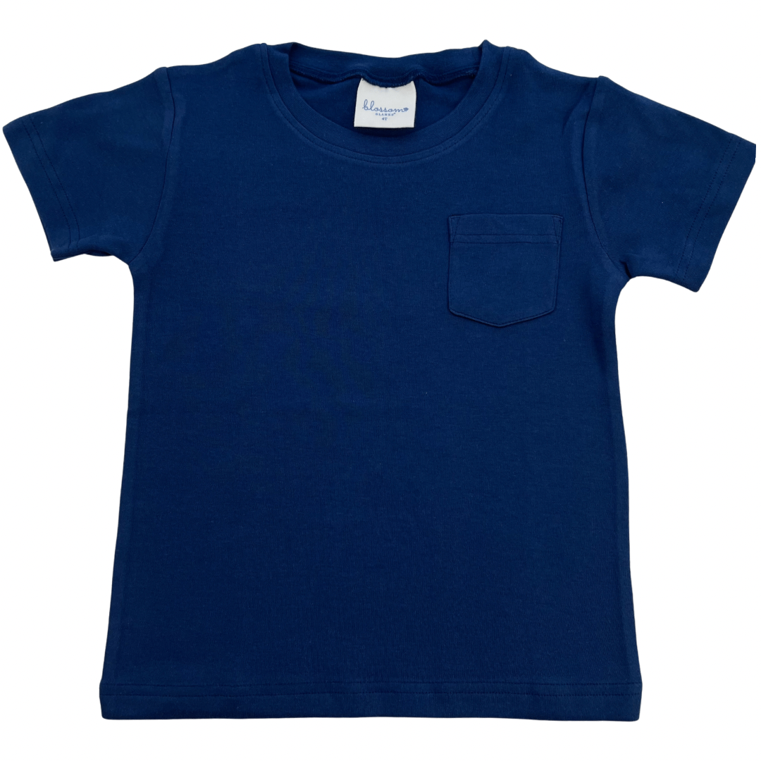 Boys Short Sleeve Pocket Tee