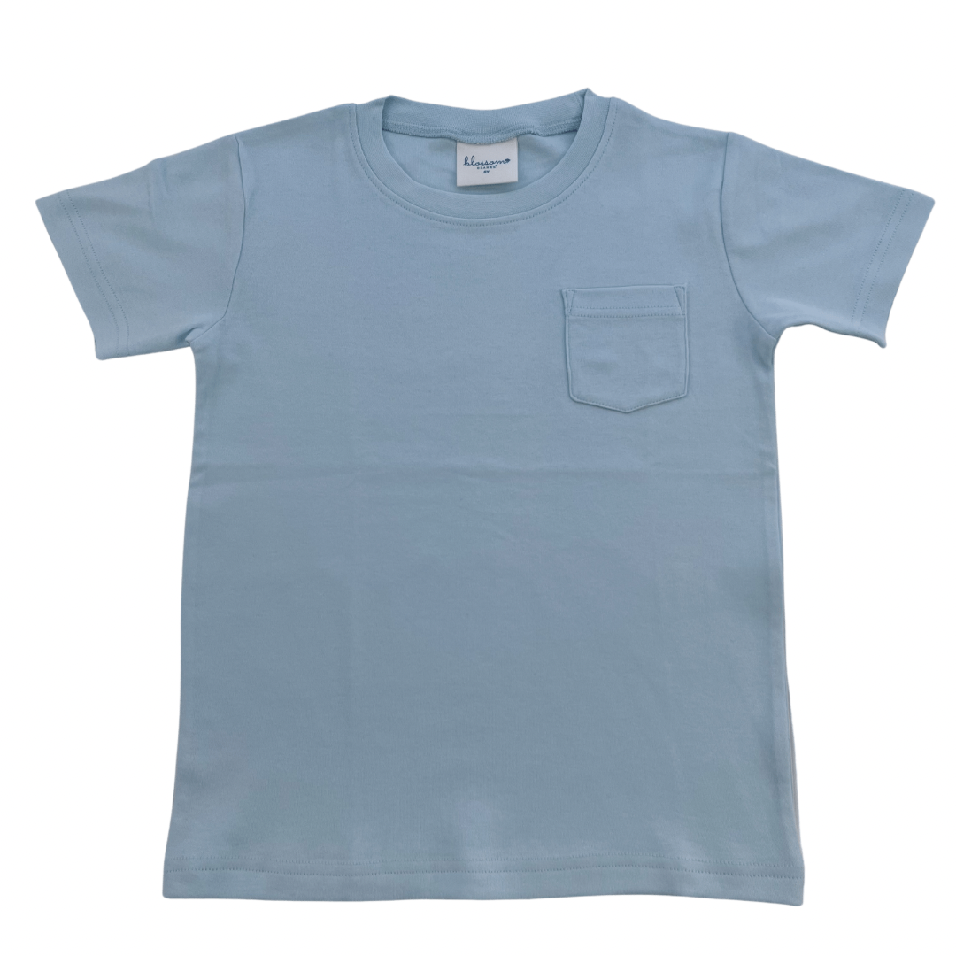 Boys Short Sleeve Pocket Tee