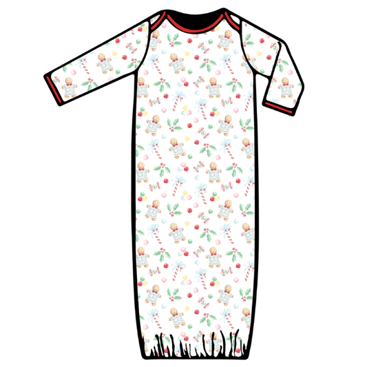 Baby Gown - 2021 Gingerbread Boy
