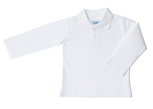 Boys Long Sleeve Polo