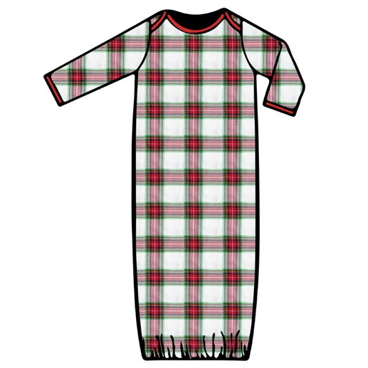 Baby Gown - 2021 Plaid