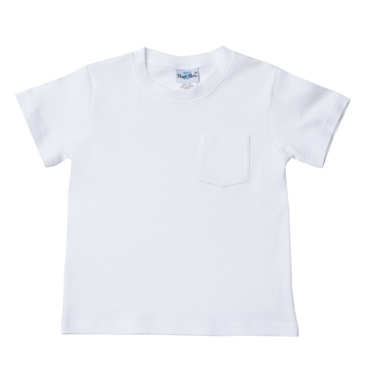 Boys Short Sleeve Pocket Tee